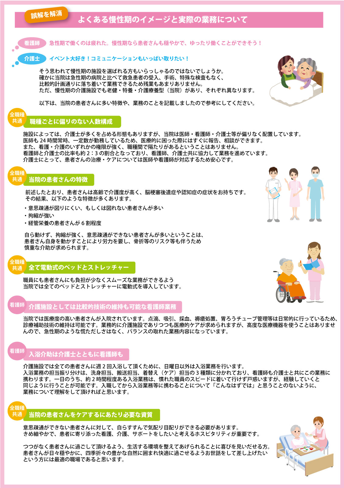 介護療養型の特徴2